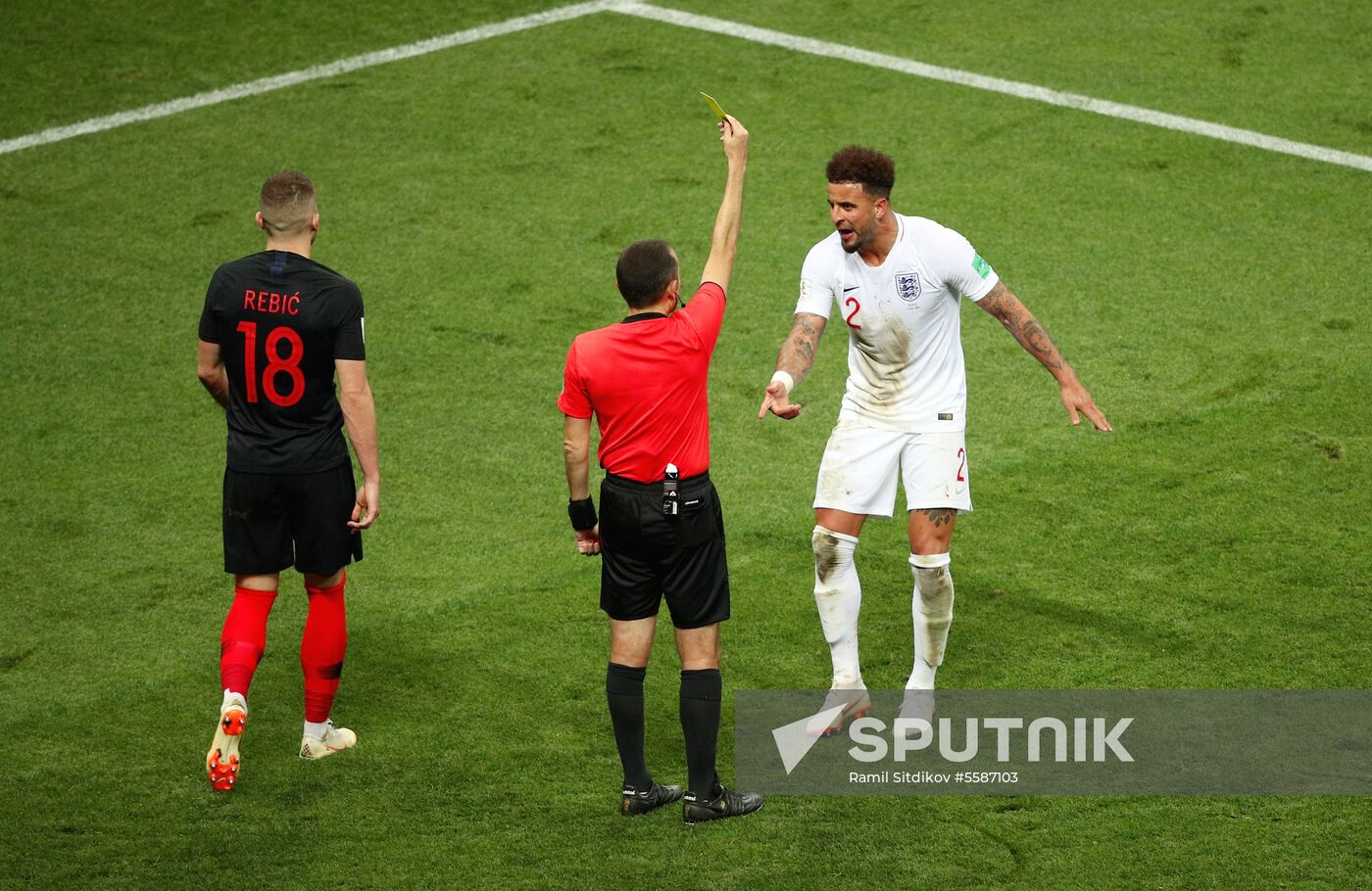 Russia World Cup Croatia - England