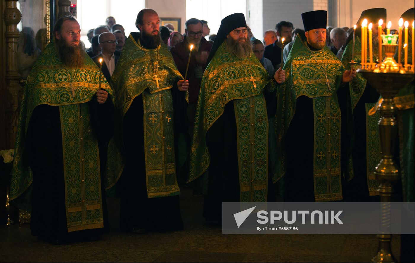 Days of remembrance of Valaam Monastery founders, saints Sergius and Herman, marked on Valaam Island