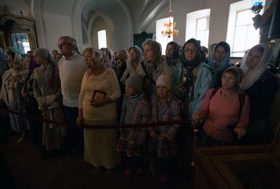 Days of remembrance of Valaam Monastery founders, saints Sergius and Herman, marked on Valaam Island