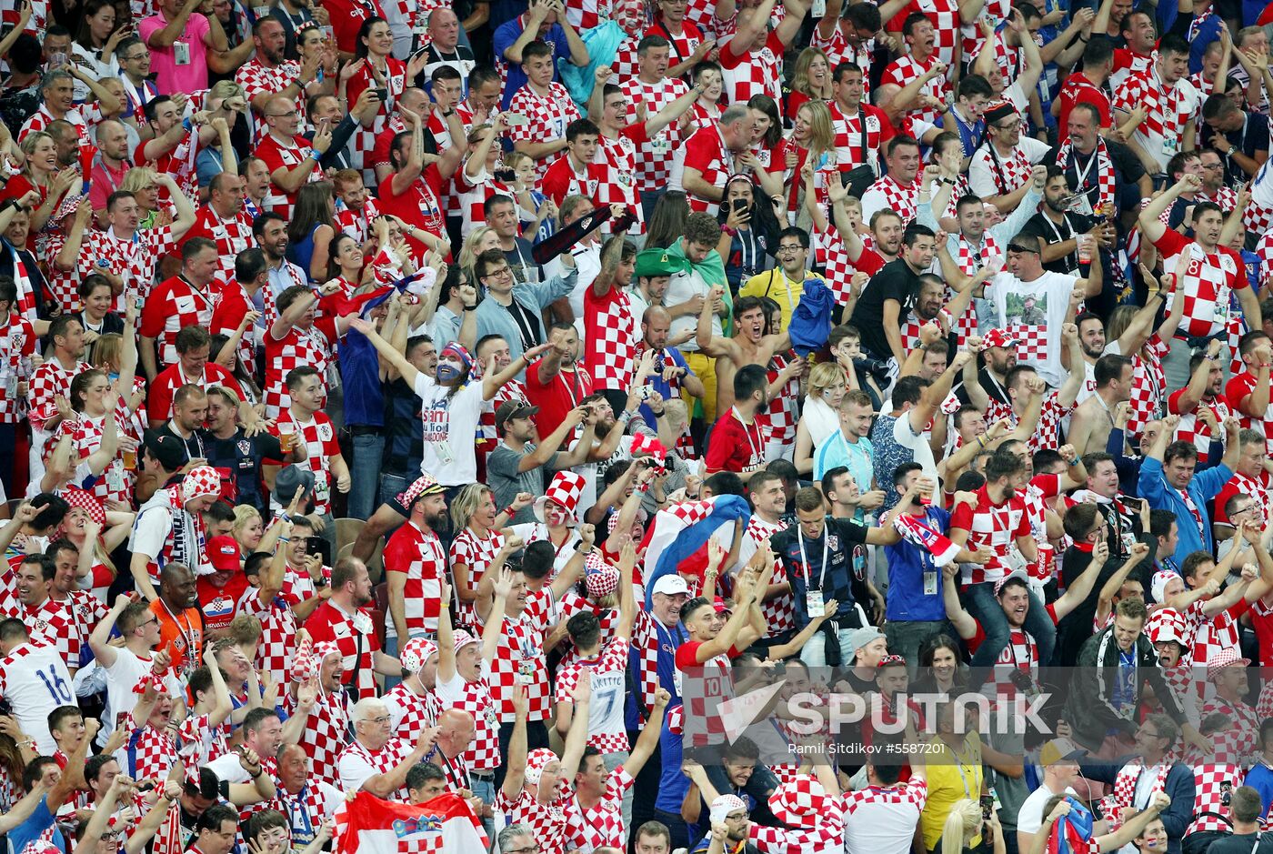 Russia World Cup Croatia - England