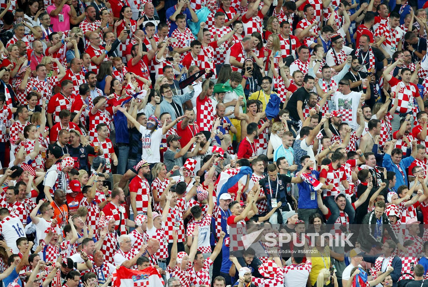 Russia World Cup Croatia - England