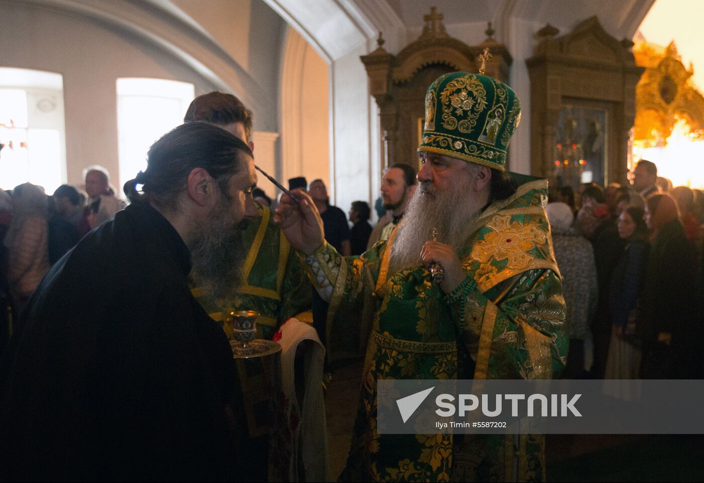 Days of remembrance of Valaam Monastery founders, saints Sergius and Herman, marked on Valaam Island