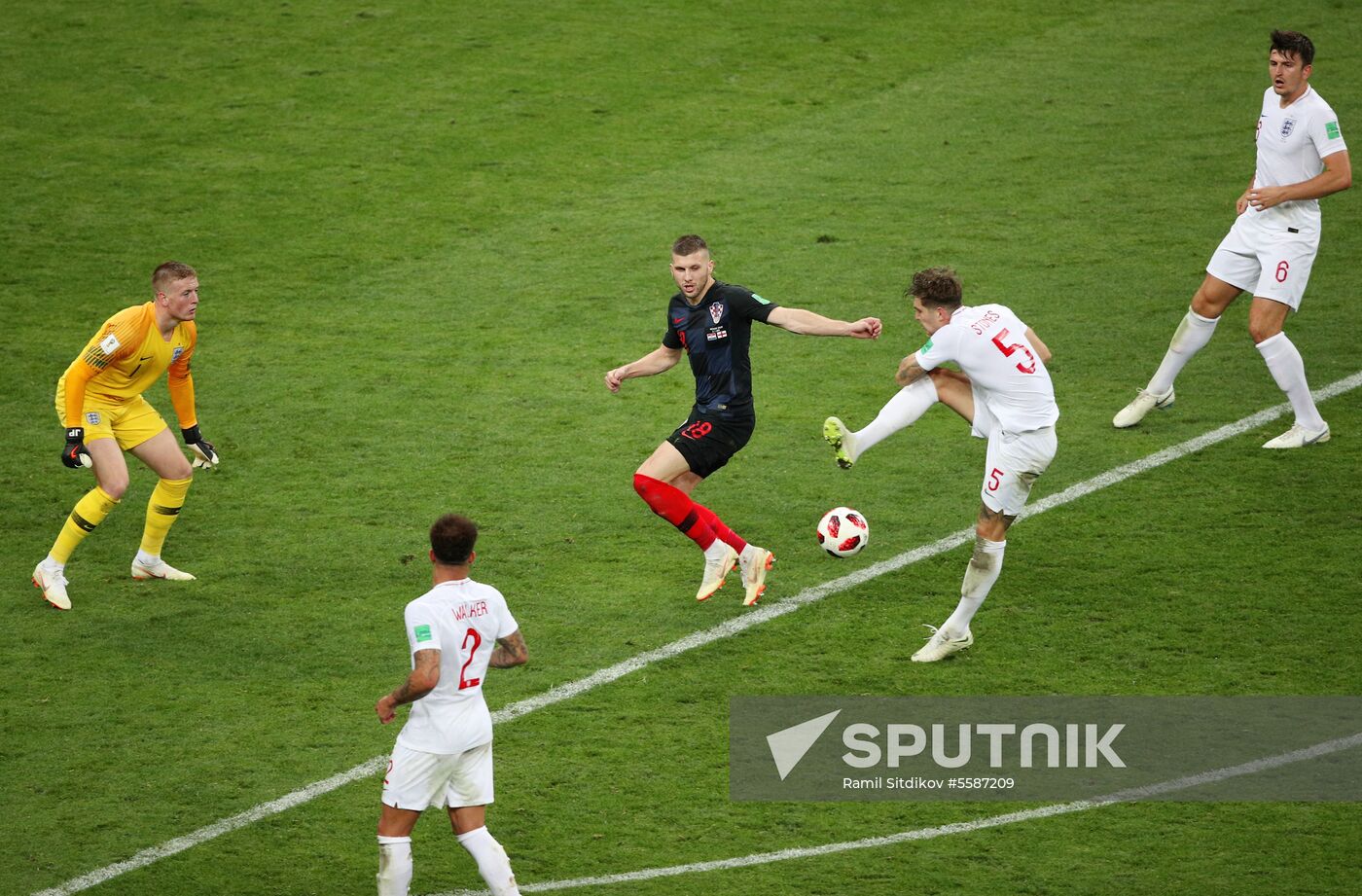 Russia World Cup Croatia - England