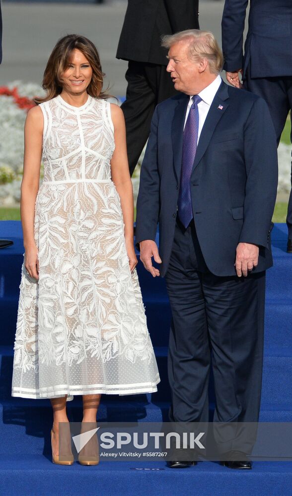 NATO Summit in Brussels. Day one