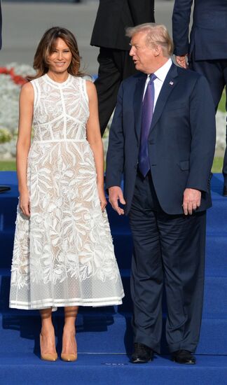 NATO Summit in Brussels. Day one