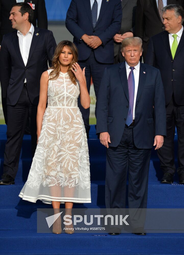 NATO Summit in Brussels. Day one