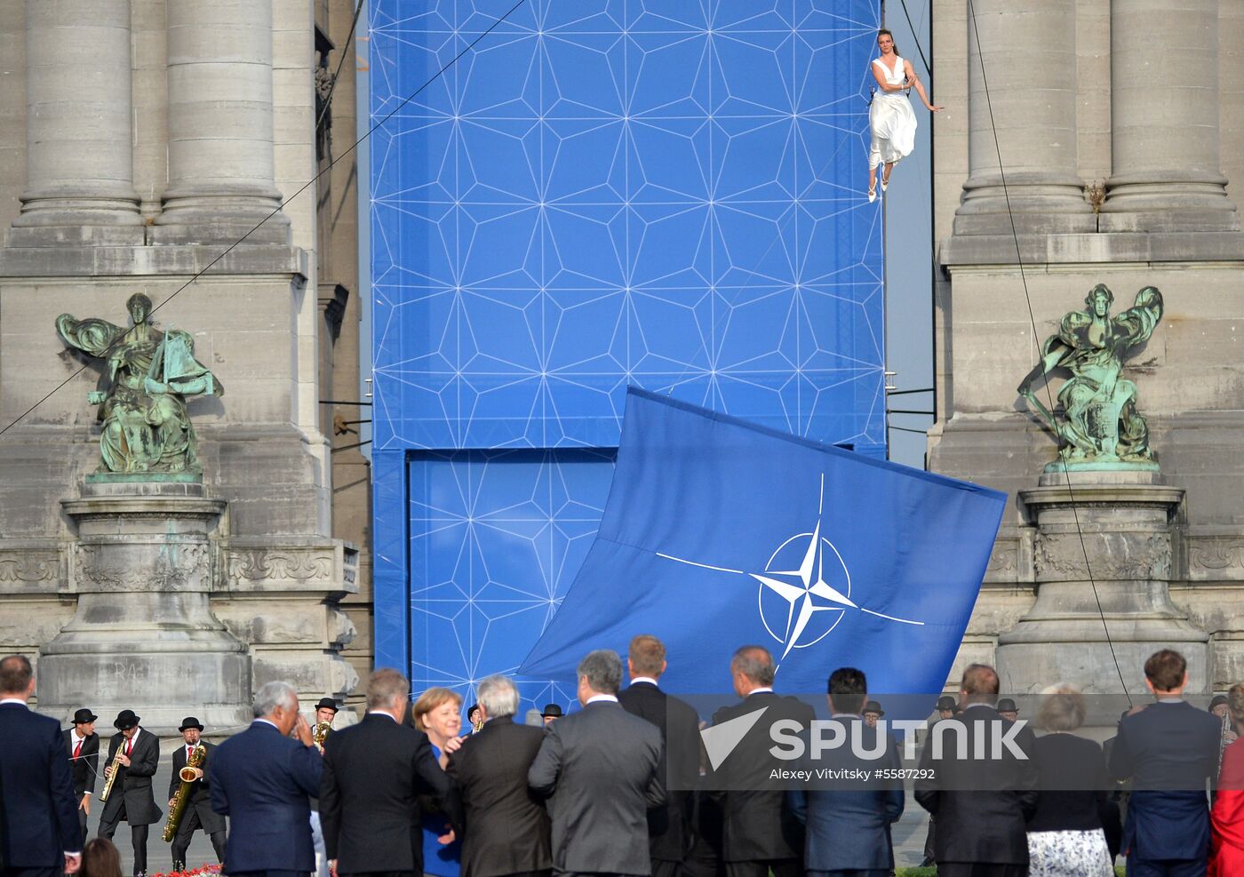 NATO Summit in Brussels. Day one