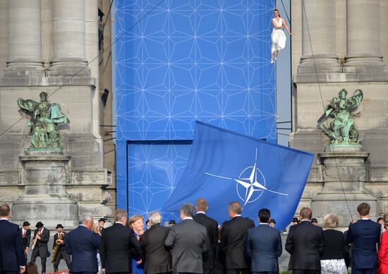 NATO Summit in Brussels. Day one
