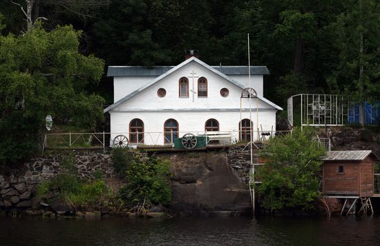 Days of remembrance of Valaam Monastery founders, saints Sergius and Herman, marked on Valaam Island