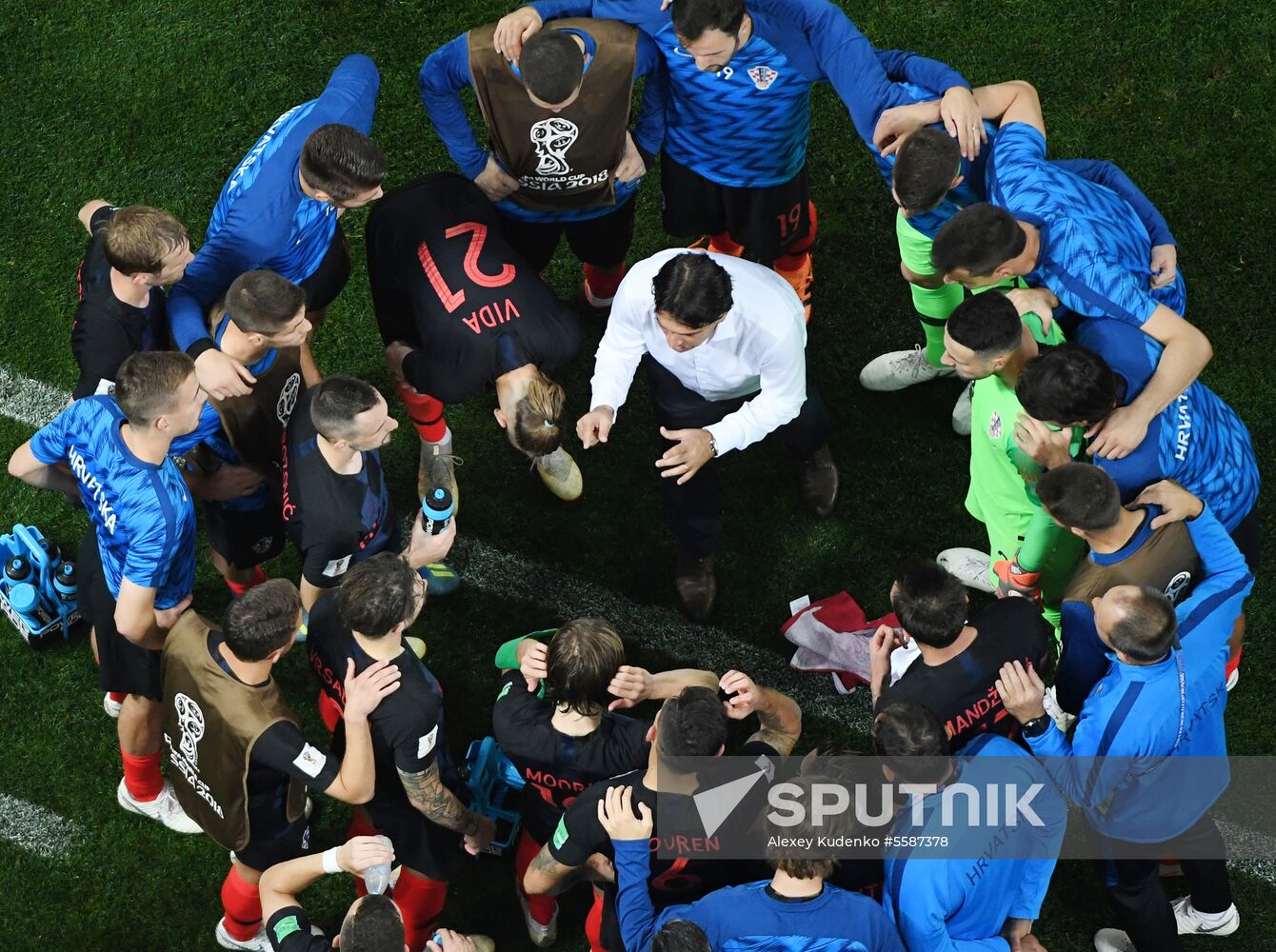 Russia World Cup Croatia - England