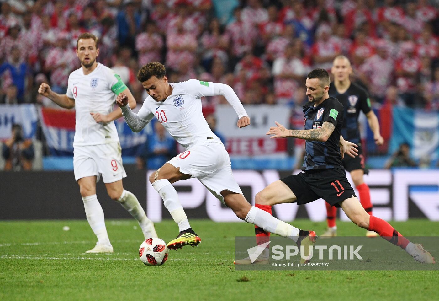Russia World Cup Croatia - England