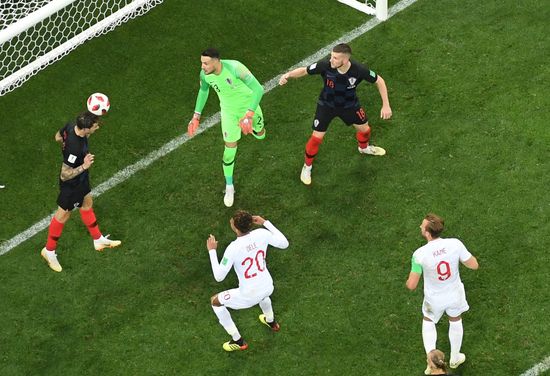 Russia World Cup Croatia - England