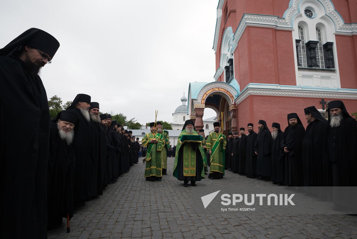 Days of remembrance of Valaam Monastery founders, saints Sergius and Herman, marked on Valaam Island