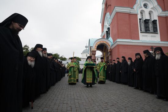 Days of remembrance of Valaam Monastery founders, saints Sergius and Herman, marked on Valaam Island