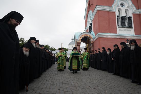 Days of remembrance of Valaam Monastery founders, saints Sergius and Herman, marked on Valaam Island