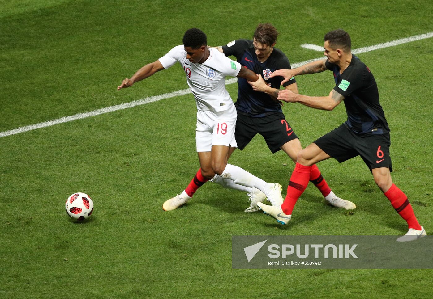 Russia World Cup Croatia - England