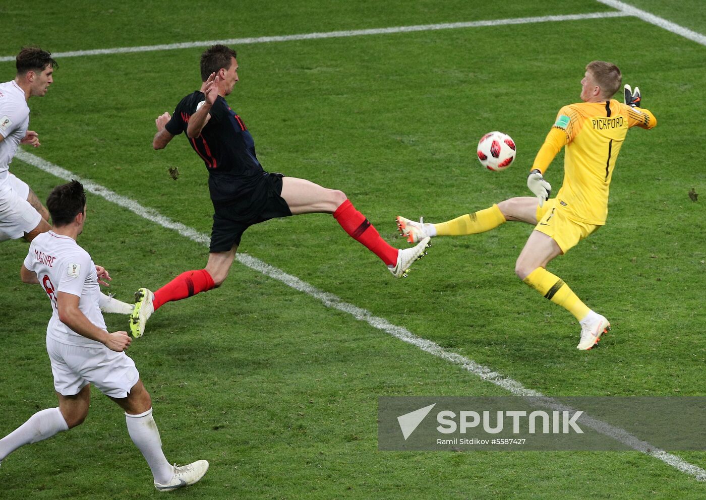 Russia World Cup Croatia - England
