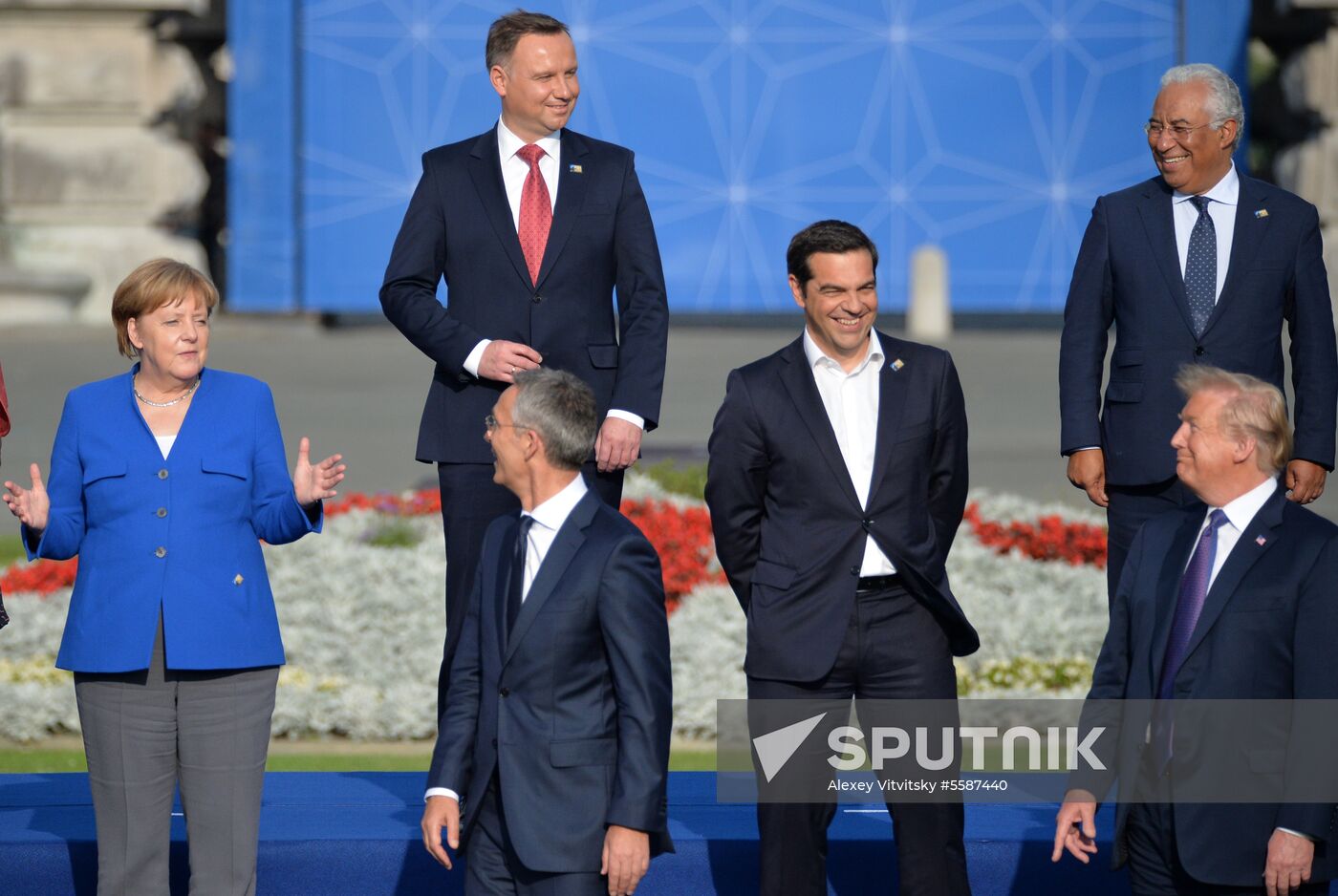 NATO Summit in Brussels. Day one