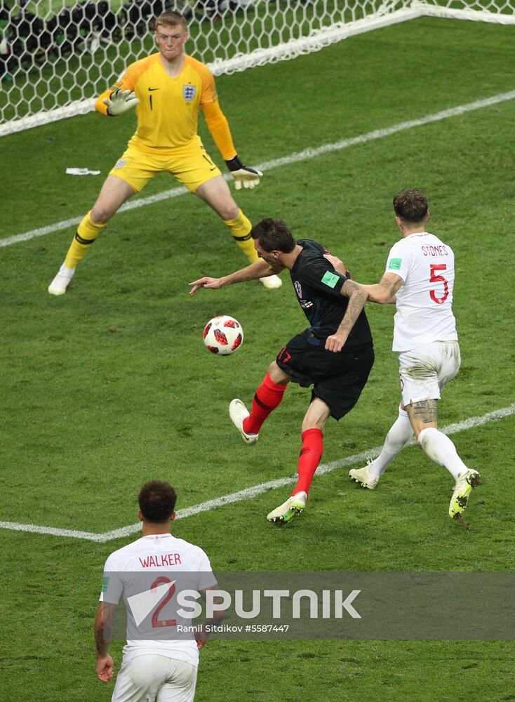 Russia World Cup Croatia - England