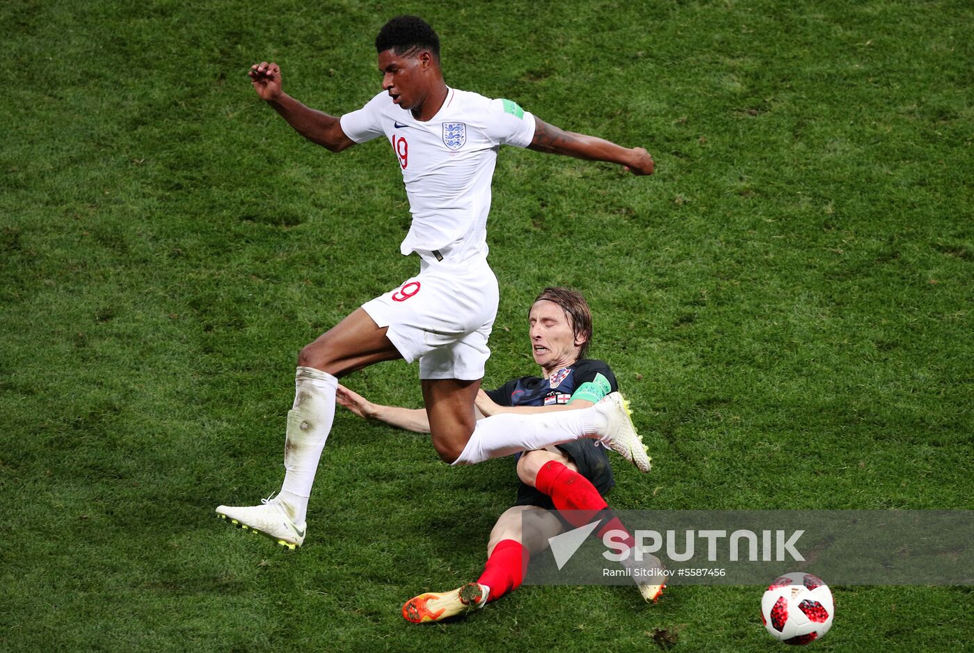 Russia World Cup Croatia - England