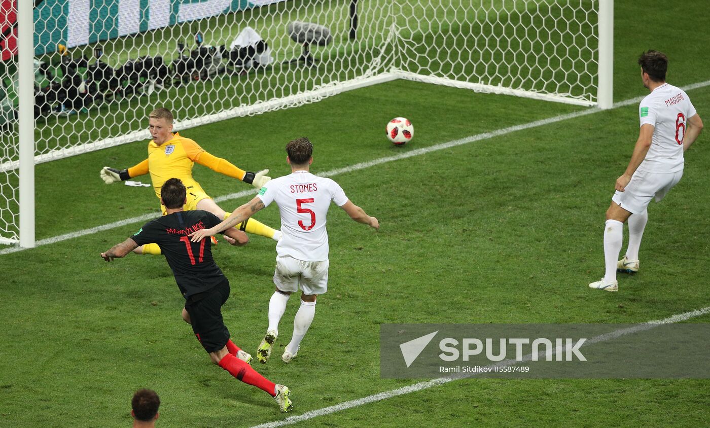 Russia World Cup Croatia - England