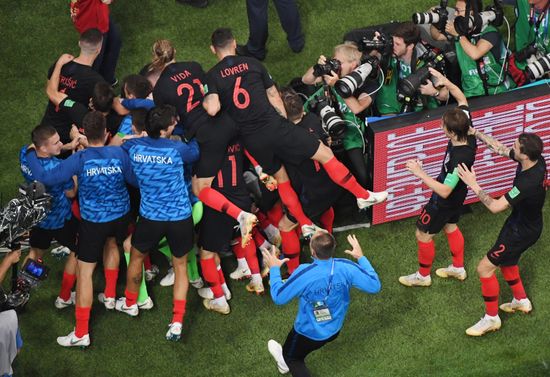 Russia World Cup Croatia - England