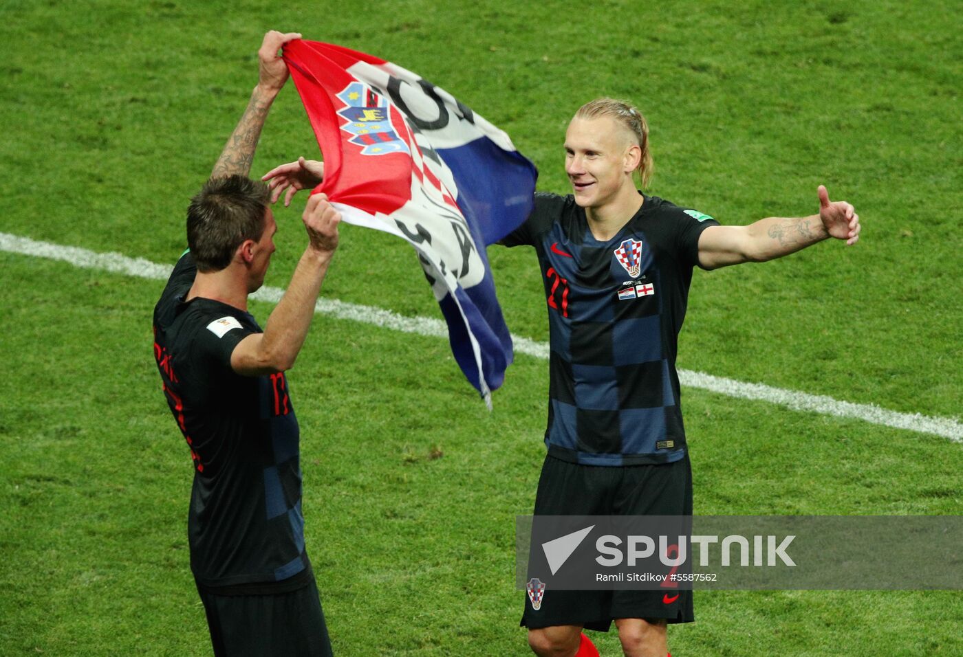 Russia World Cup Croatia - England
