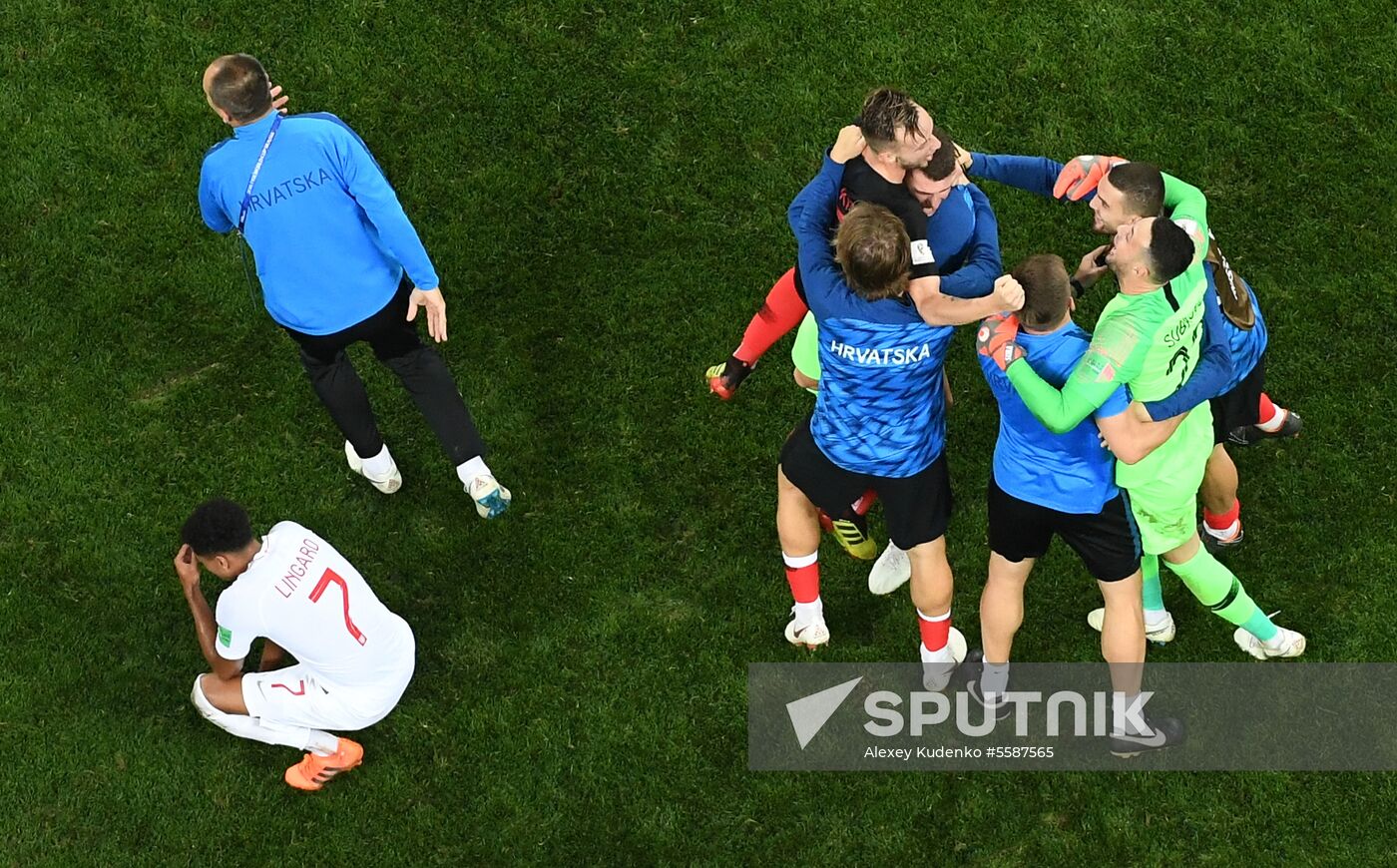 Russia World Cup Croatia - England