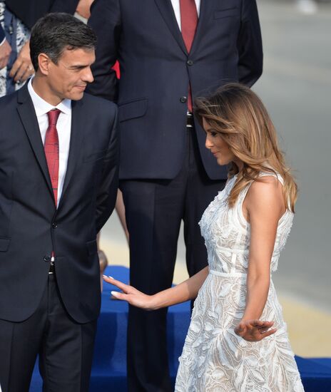 NATO Summit in Brussels. Day one