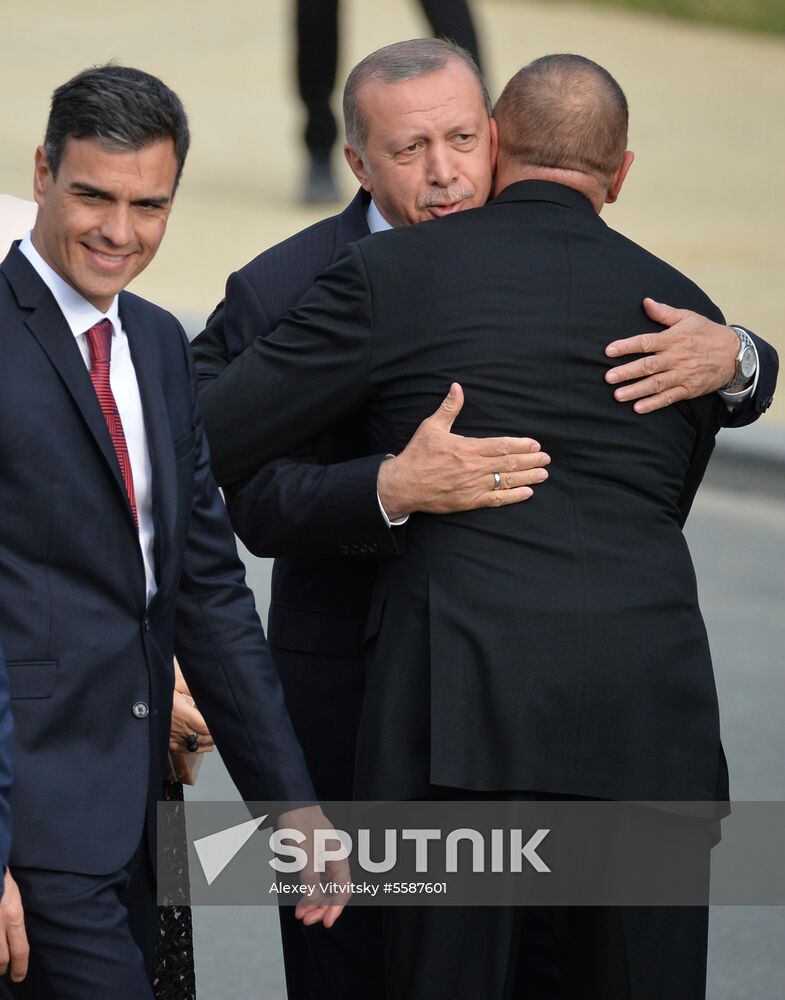 NATO Summit in Brussels. Day one