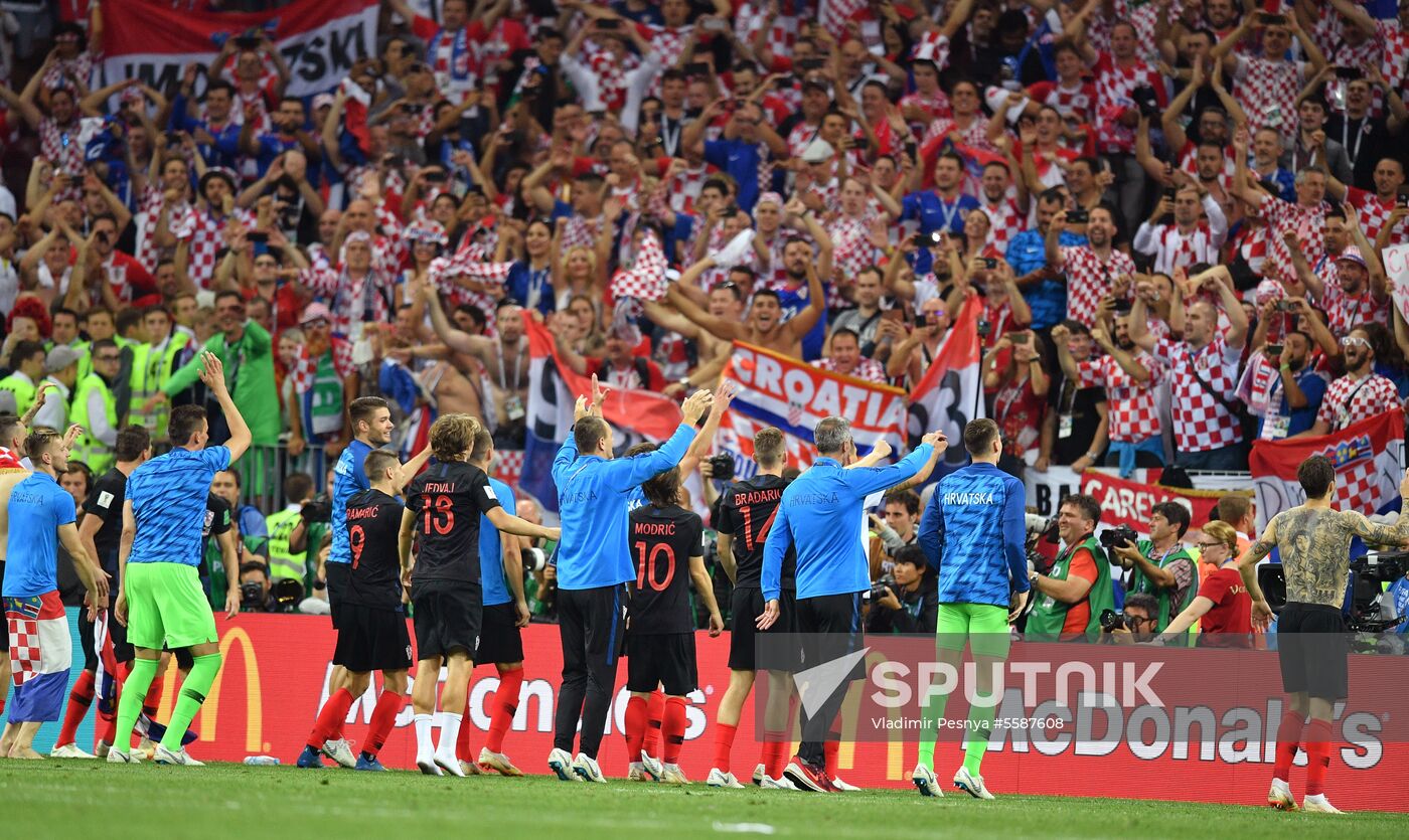 Russia World Cup Croatia - England