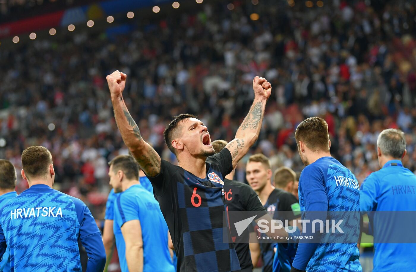 Russia World Cup Croatia - England