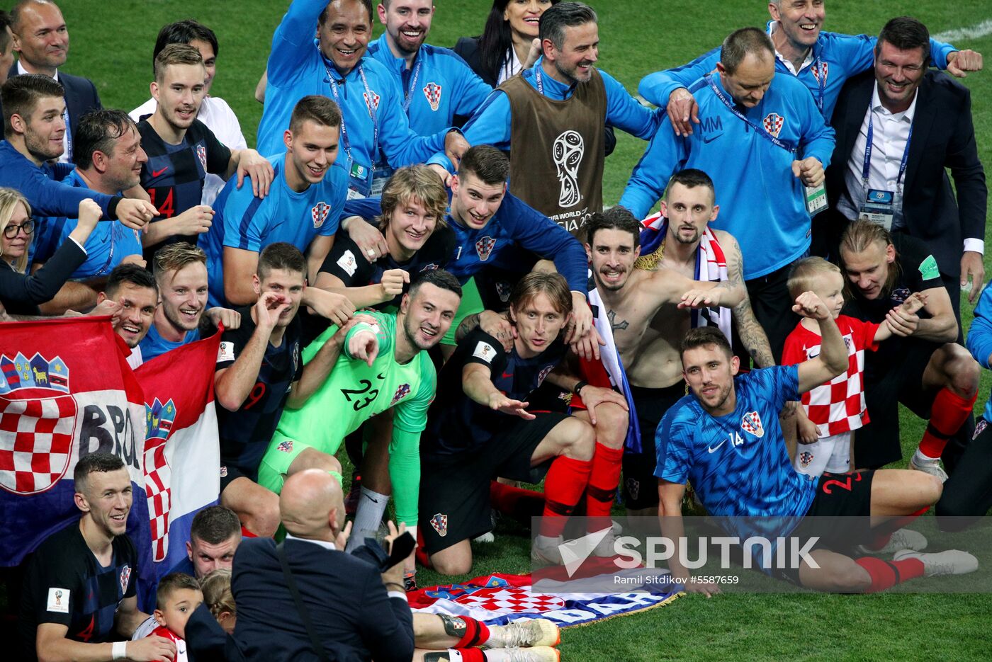 Russia World Cup Croatia - England