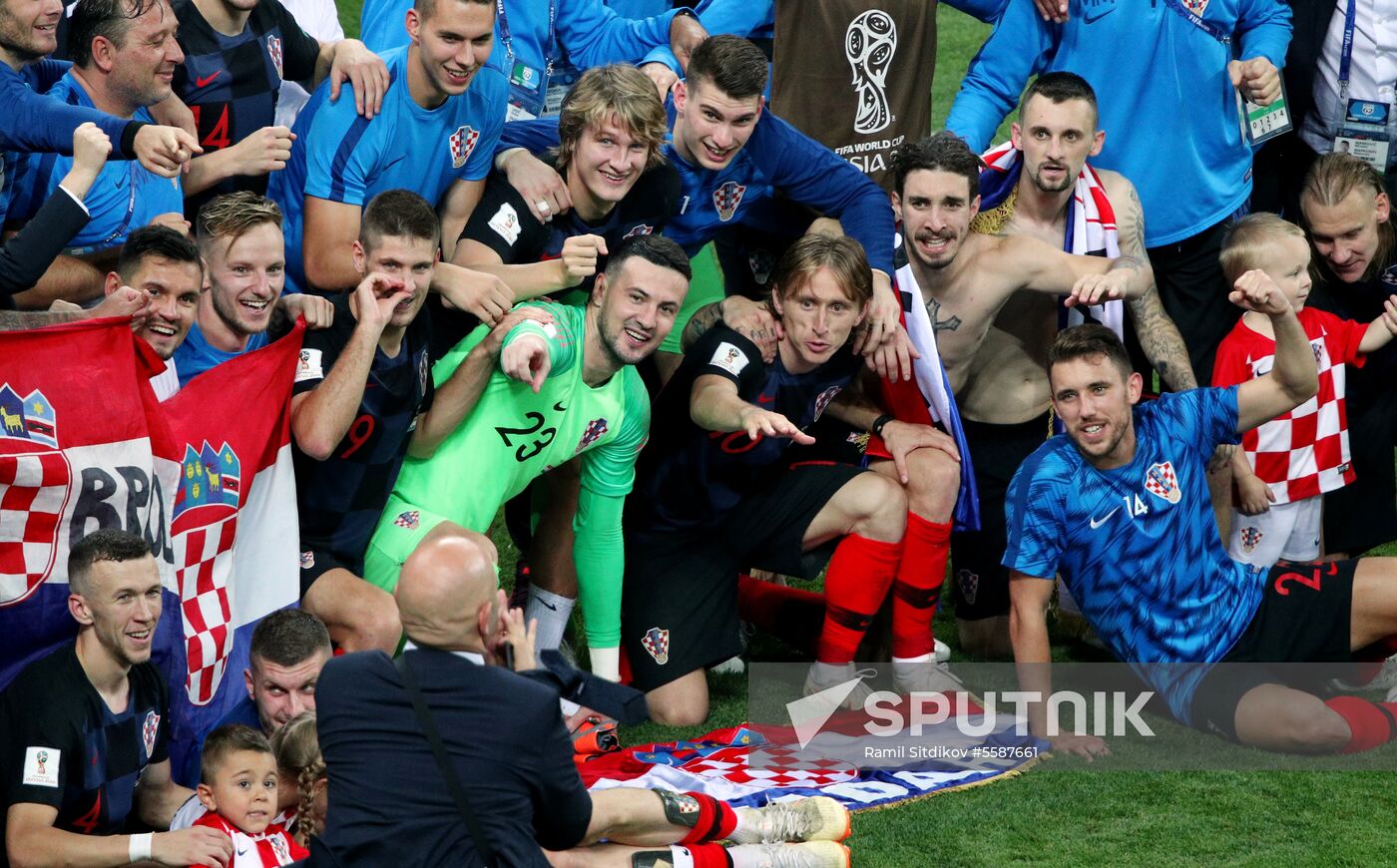 Russia World Cup Croatia - England
