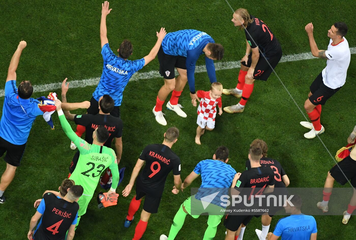 Russia World Cup Croatia - England