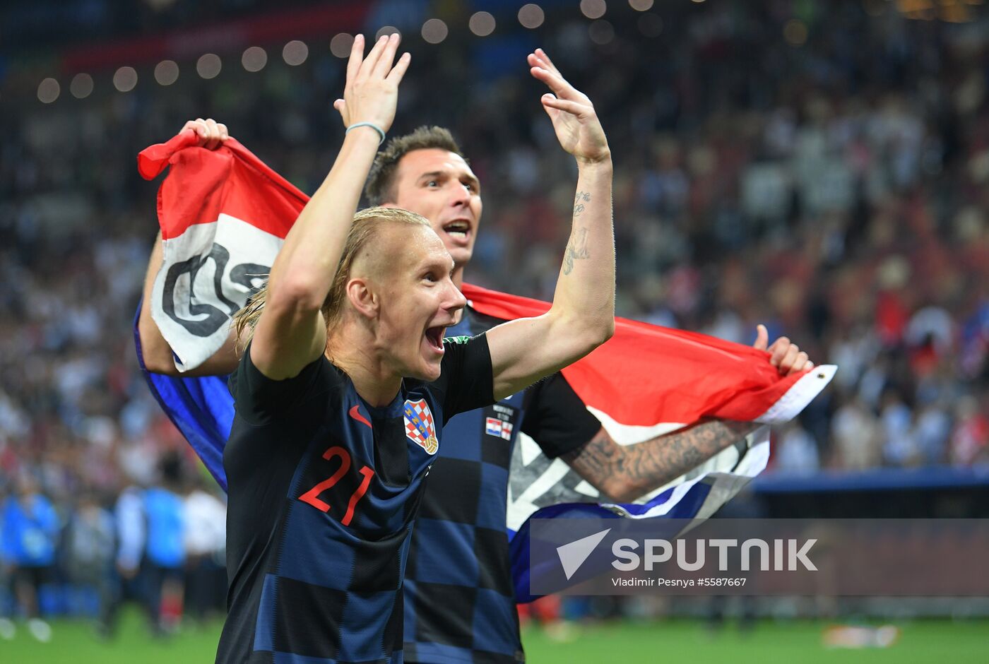 Russia World Cup Croatia - England