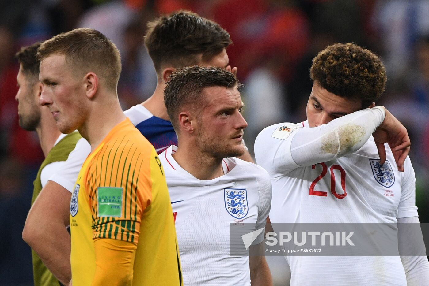 Russia World Cup Croatia - England