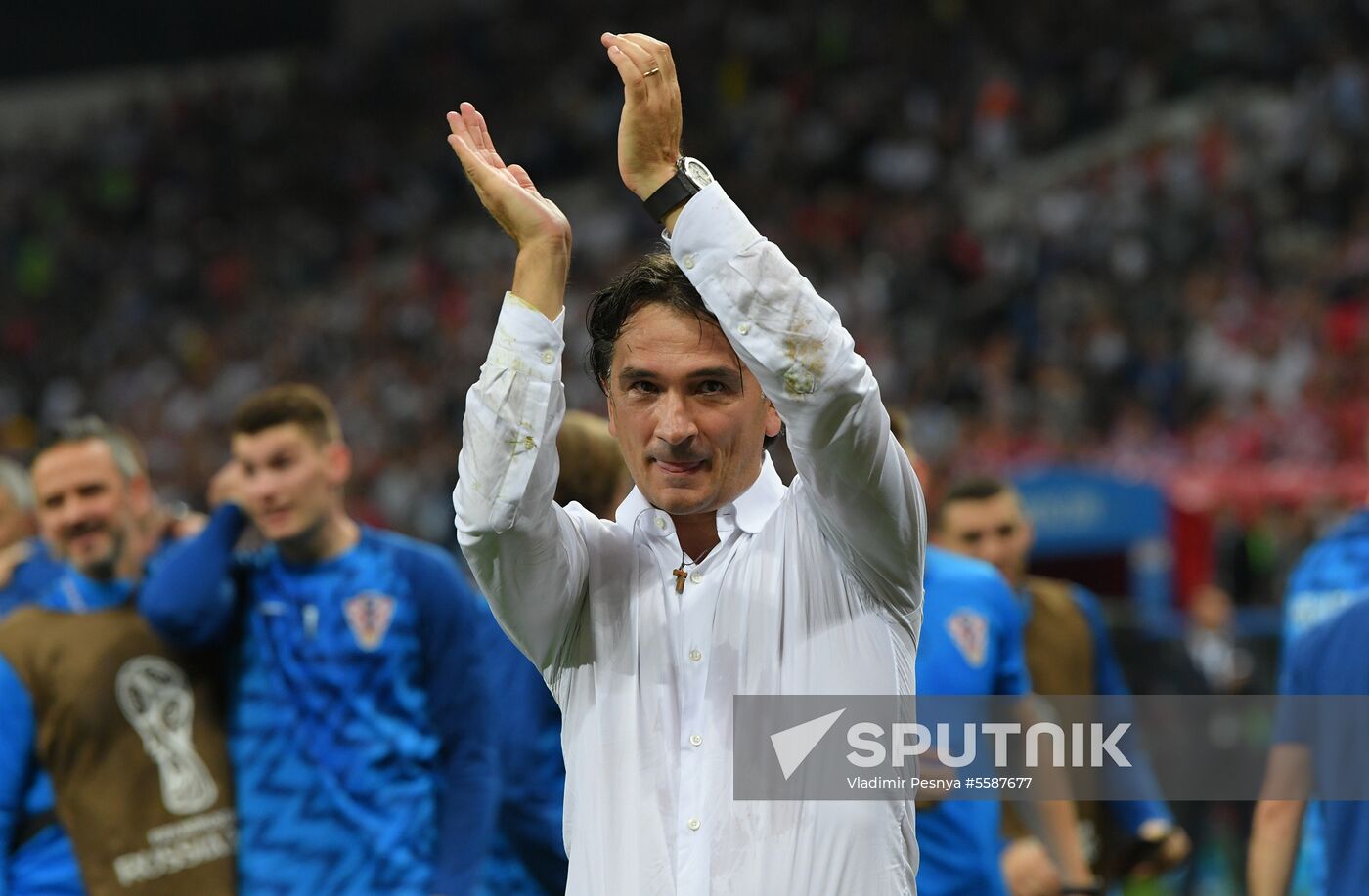 Russia World Cup Croatia - England