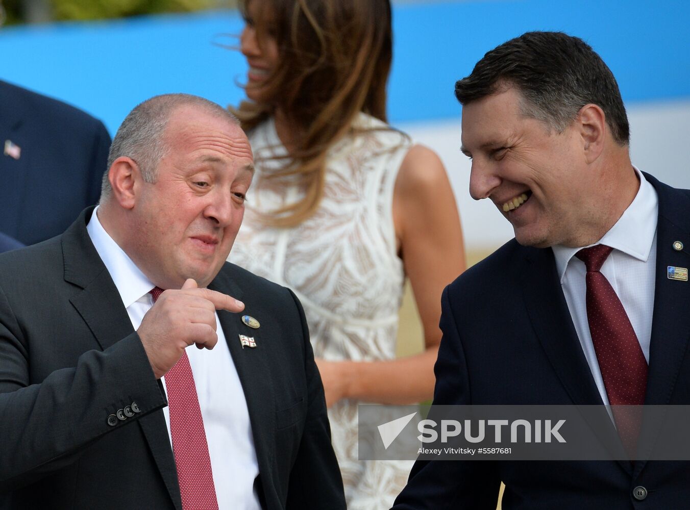 NATO Summit in Brussels. Day one