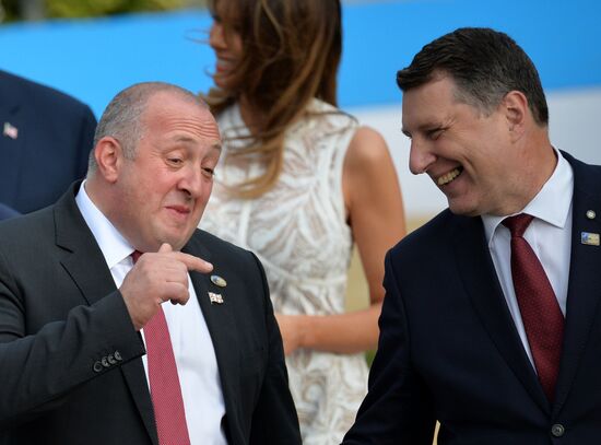 NATO Summit in Brussels. Day one