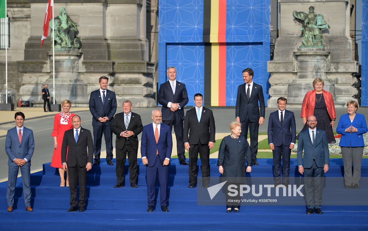 NATO Summit in Brussels. Day one