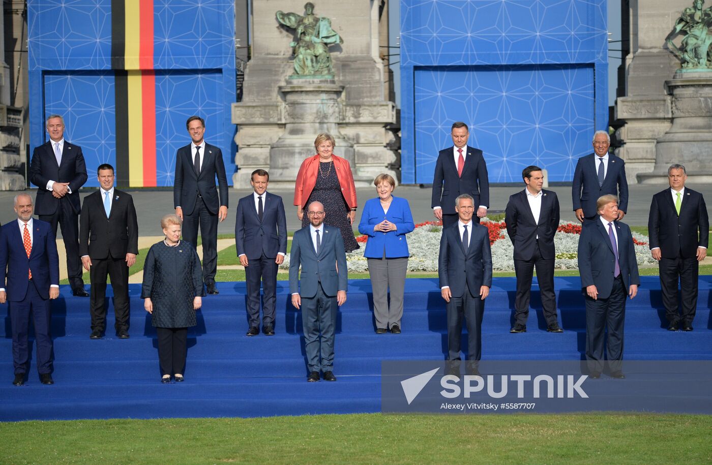 NATO Summit in Brussels. Day one