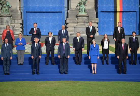 NATO Summit in Brussels. Day one