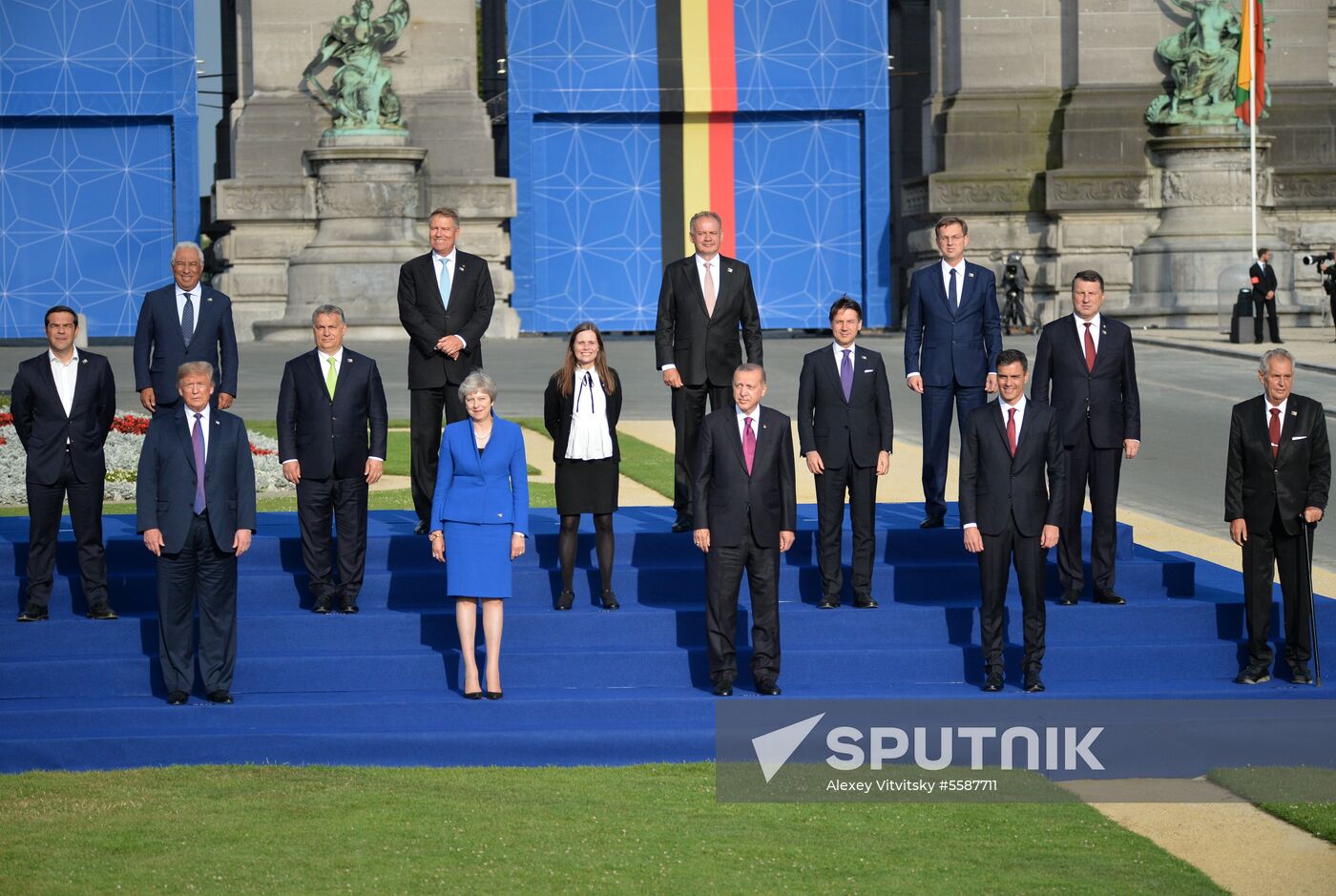 NATO Summit in Brussels. Day one