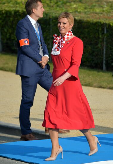 NATO Summit in Brussels. Day one