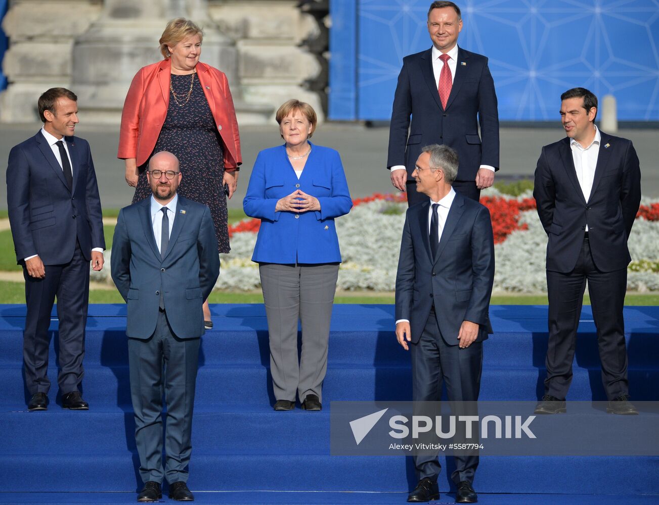 NATO Summit in Brussels. Day one