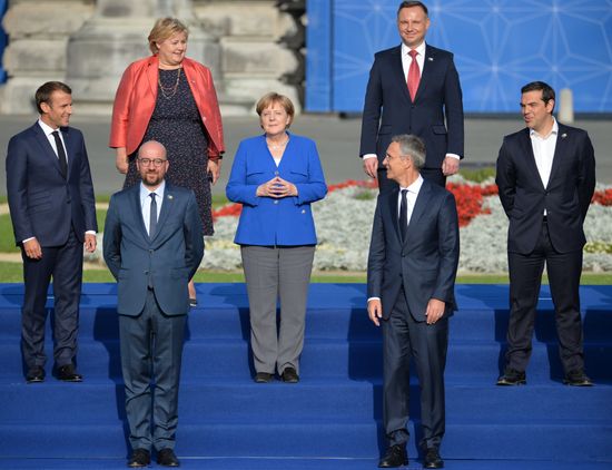 NATO Summit in Brussels. Day one