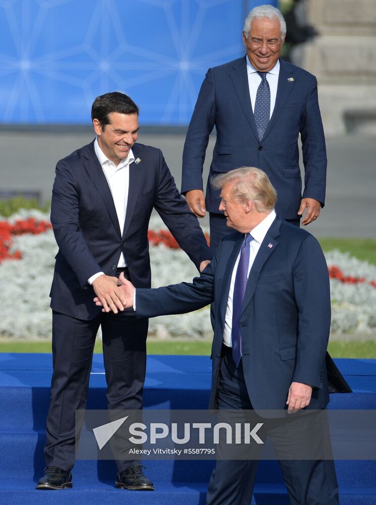 NATO Summit in Brussels. Day one