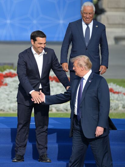 NATO Summit in Brussels. Day one