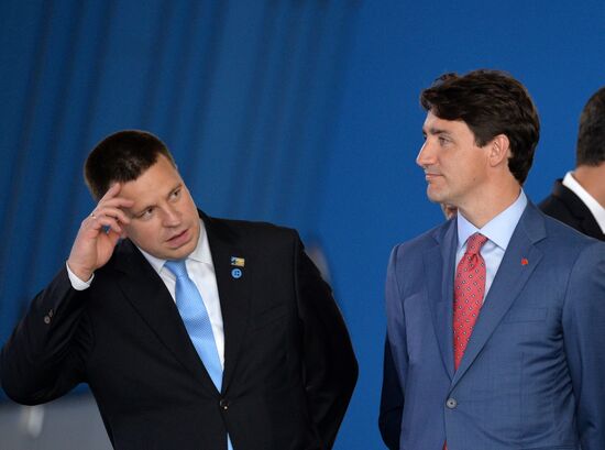 NATO Summit in Brussels. Day one